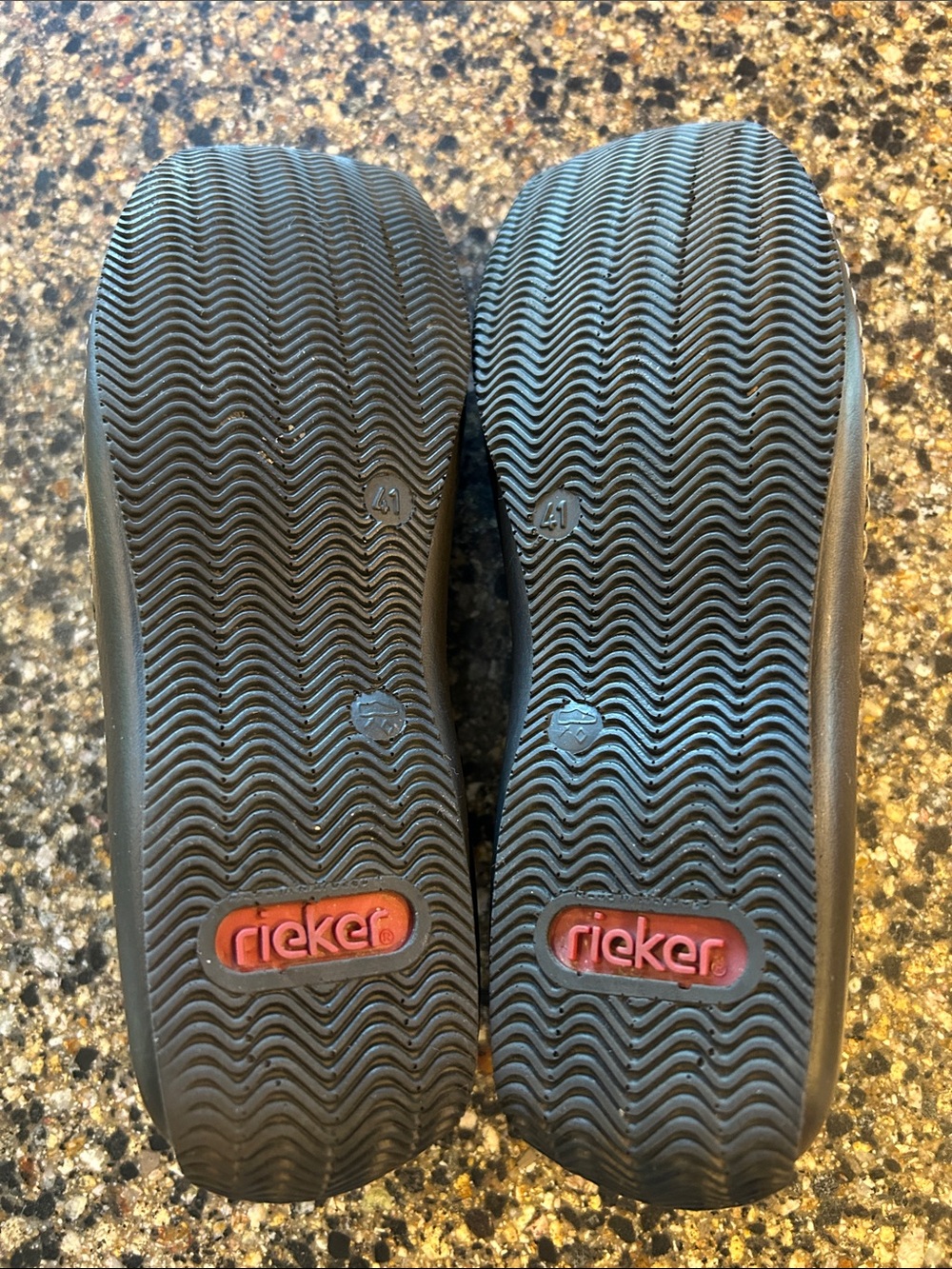 Rieker Celia Antistress Dark Brown Leather Slip-On Loafers - Picture 7 of 8
